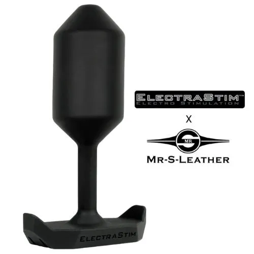 ElectraStim x Mr S Leather Worlds Most Comfortable Silicone Electro Butt Plug NNN Retail Ltd Anal