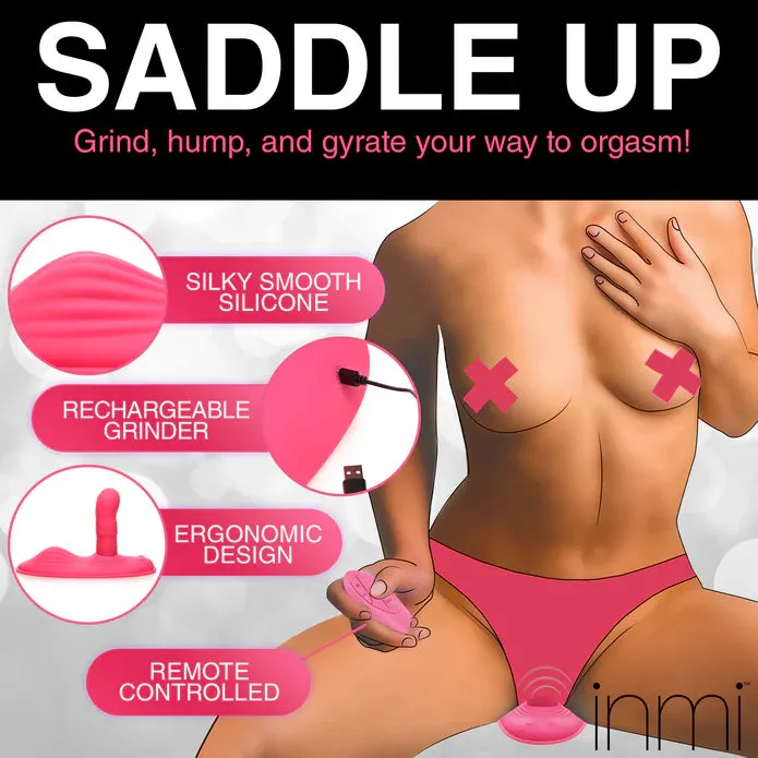Female Sex Toys XR Brands Spin N Grind Rotating Vibrating Silicone Grinder