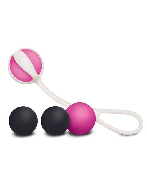 G Vibe Dildos Magnetic Geisha Balls PinkGrey
