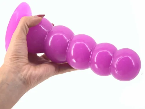 Huge Anal Beads Plugs 3 Colors Own Pleasures Male Sex Toys