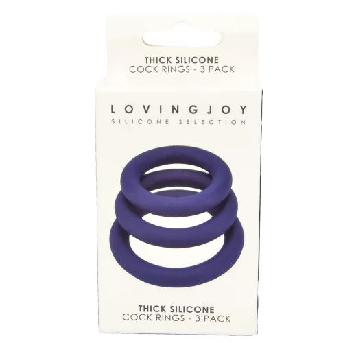 Loving Joy Thick Cock Rings NNN Retail Ltd Dildos