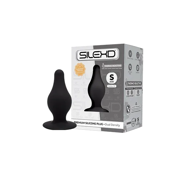 Silexd Female Sex Toys SilexD Dual Density Silicone Plug Small