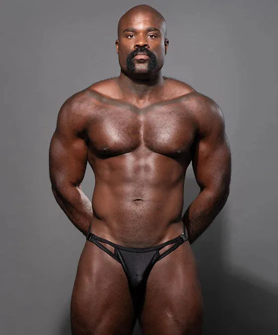 SLICK BUCKLE JOCK THONG W ALMOST NAKED Andrew Christian Male Sex Toys