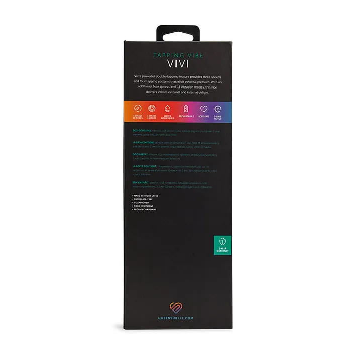 Tapping Vibe Vivi Nu Sensuelle Vibrators