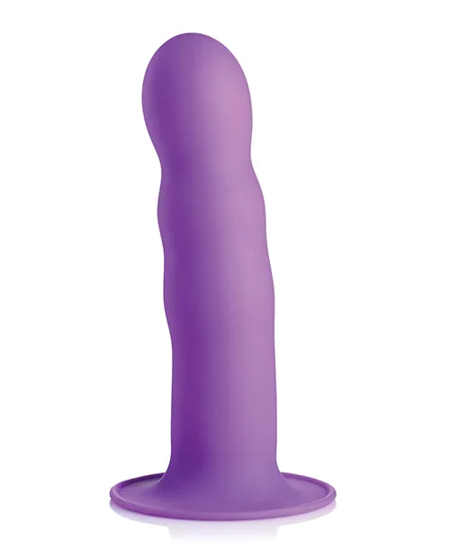 XR Brands Dildos SqueezeIt Squeezable Wavy Dildo